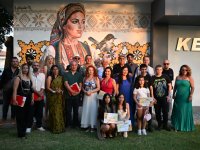 5. Uluslararası Güzelyurt Sanat Buluşması Sergisi açıldı