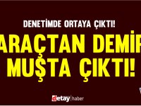 Güzelyurt-Lefkoşa Yolunda Denetim: Araçtan Demir Muşta Çıktı