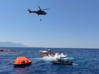 Girne feribotunun batmasının ardından 18 kişi kayıp, arama çalışmaları devam ediyor