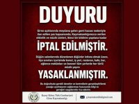 Girne'de düğünler hariç etkinlikler iptal ve yasak!