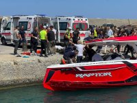 Girne açıklarında alabora olan gemiden kurtulan 3 genç yaşadıklarını anlattı