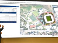 Atatürk Stadyumu ve Çok Amaçlı Spor Kompleksi Projesi tanıtıldı