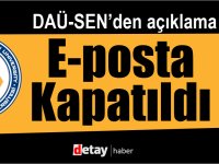 DAÜ'de "Mailler Kapatıldı" dikta anlayışı yeniden hortladı!