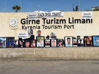 Filo faciasında acılı ailelerden Girne Limanı’nda “Adalet istiyoruz” çağrısı
