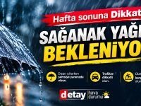 Yağışlı hava pazartesiye kadar etkisini sürdürecek