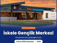 İskele Gençlik Merkezi'nin kapıları bugün resmen hizmete açılıyor