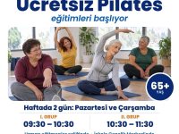 İskele Gençlik Merkezi'nde 65 yaş ve üzeri kadınlara Pilates eğitimi