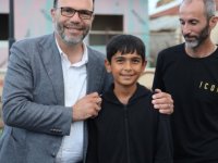 Sadıkoğlu Tuzluca'da geleceğin atletleri ile buluştu