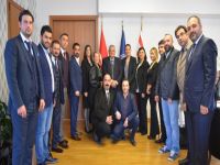 DAÜ Kuzey Kıbrıs Mezunlar Vakfı Temsilcilerini ağırladı