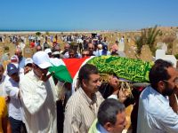 Filistinli yazar Mansur son yolculuğuna uğurlandı