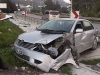 Boğaz’da korkutan kaza