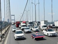 Güneş arabası Ankara yolunda