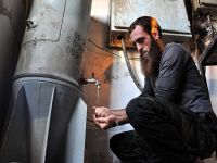 Esed'in bombası ''su kazanı'' oldu