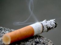 Sigara izmariti evi yaktı!