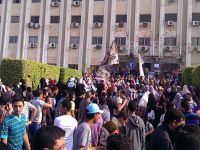 Ezher'de öğrencilere gazlı müdahale