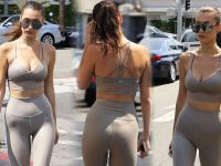 Bella Hadid’in market kıyafeti olay oldu