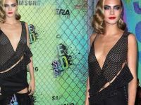Suicide Squad filminin asi güzeli Cara Delevingne