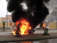 Felluce top ateşi altında