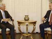 Cumhurbaşkanı Akıncı Alan Duncan’ı kabul etti