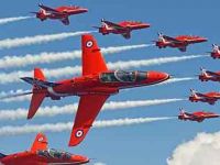 “Red Arrows” Baf Havalimanı’nda!