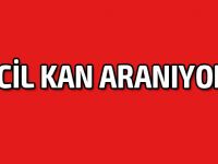 Acil 0 RH (-) kan aranıyor!