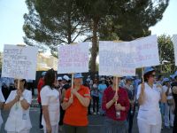 "Hastane'de grev var"