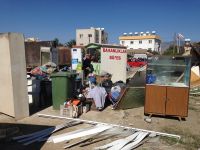 Ekmek teknesi yerle bir