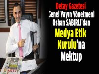 Medya Etik Kurulu'na Mektup