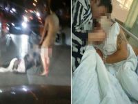 Kocasının penisini iki kez kesti