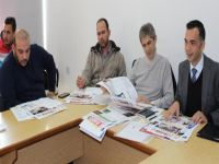 DAÜ iletişimli genç gazeteciler jüri önünde