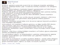 Rauf Ersenal'dan yoldaşlarına sitem dolu şiir