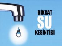 Dikkat.... Gazimağusa’da su kesintisi
