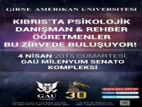 KKTC Psikolojik Danışman ve Rehber Öğretmenleri GAÜ' de buluşuyor