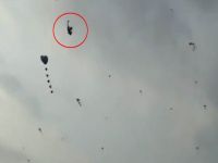 Uçurtma, çocuğu uçurdu (Video Haber)