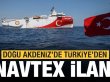 Türkiye-KKTC doğal gaz hattı için NAVTEX yayımlandı