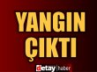 Yatak odası olarak kullanılan konteyner içinde yangın çıktı  