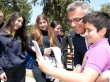 Cumhurbaşkanı Erhürman, Lefke'yi ziyaret etti: Yurttaşla gündeme ilişkin değerlendirme yapıldı