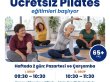 İskele Gençlik Merkezi'nde 65 yaş ve üzeri kadınlara Pilates eğitimi