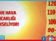 Hava sıcaklığı 35 derece