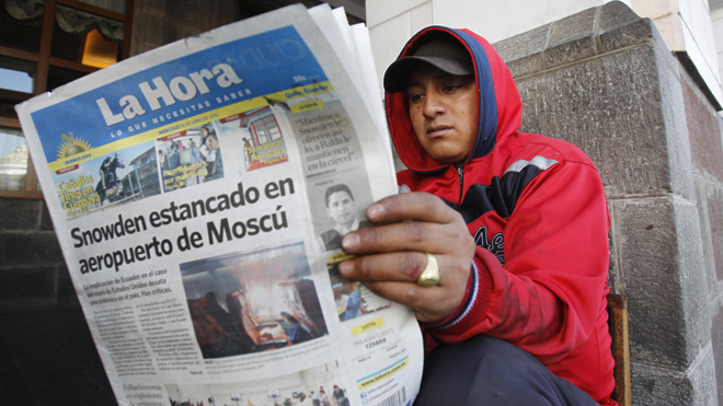 Ecuador NSA Surveillance Snowden