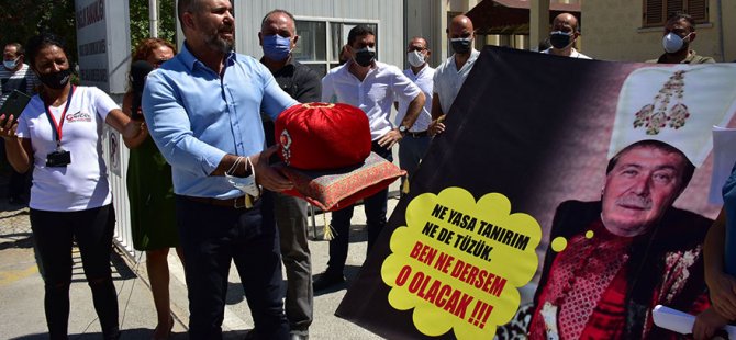 KTAMS Sağlık Bakanlığı önünde açıklama yaptı