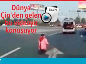 Çin'de bebeğin mucizevi kurtuluşu