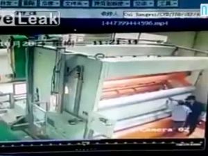 Korkunç ölüm kamerada! (+18)