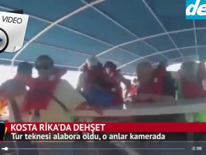 Tur gemisi alabora oldu